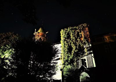 Zamek Leśna Skała w Szczytnej_zwiedzanie nocą